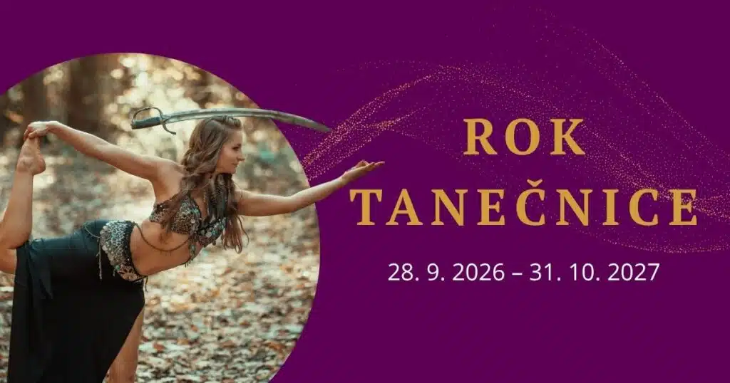 Tanečnice Eglal se šavlí na upoutávce na nový běh online kurzu Rok tanečnice I.
